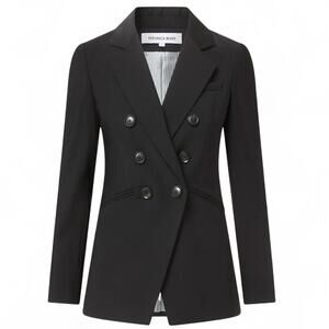 Veronica Beard Dickey Elle Jacket in Black Size 8 Classic Wool Blazer